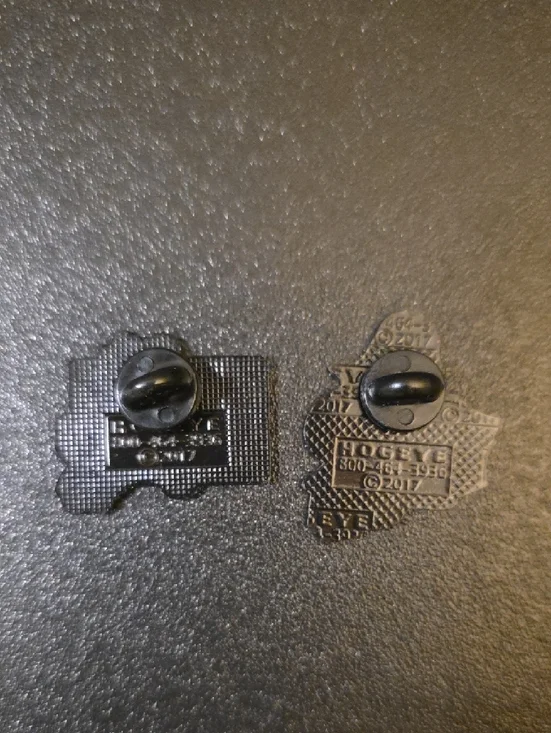 Set of 8 Collectible Hogeye, Wal-Mart Enamel Pins Holiday, Patriotic, Lapel Pins - Picture 6 of 9